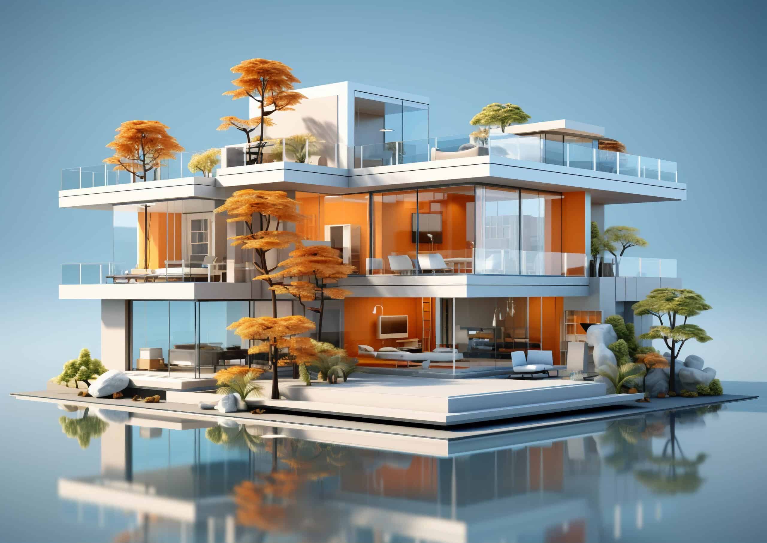 Real Estate with 3D Renderings