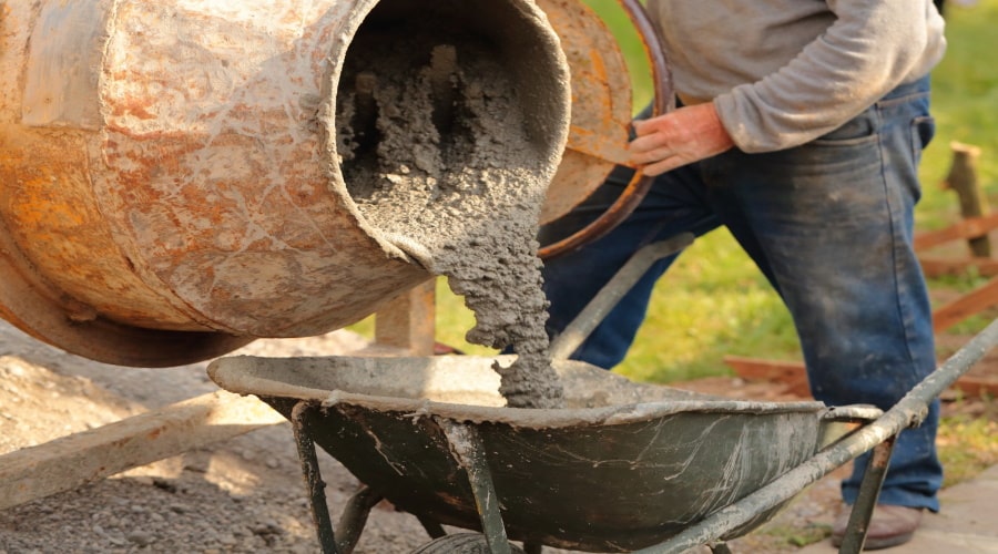Mixing Concrete