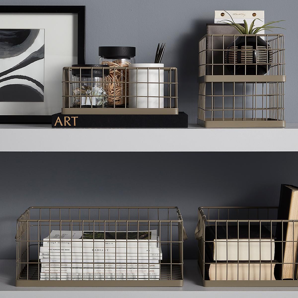 Home Storage Systems- Wire Baskets